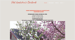 Desktop Screenshot of hetkoetshuis.info