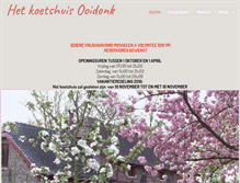 Tablet Screenshot of hetkoetshuis.info